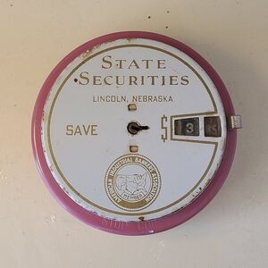 Vintage Metal Coin Add O Bank